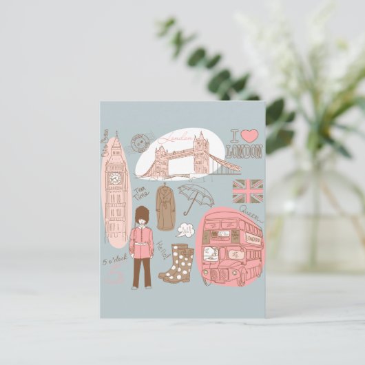 Carte Postale londres (Debout devant)