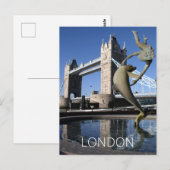 Carte Postale Londres (Devant / Derrière)