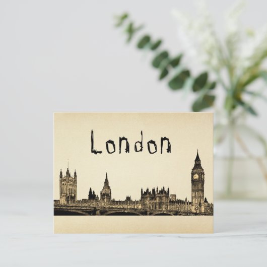 Carte Postale Londres (Debout devant)