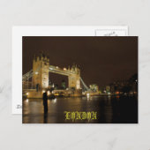 Carte postale Londres (Devant / Derrière)