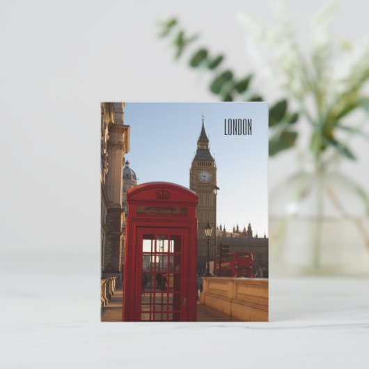 Carte postale Londres (Debout devant)