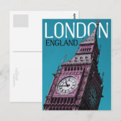 Carte Postale londres (Devant / Derrière)