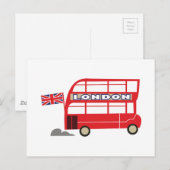 Carte Postale Londres (Devant / Derrière)