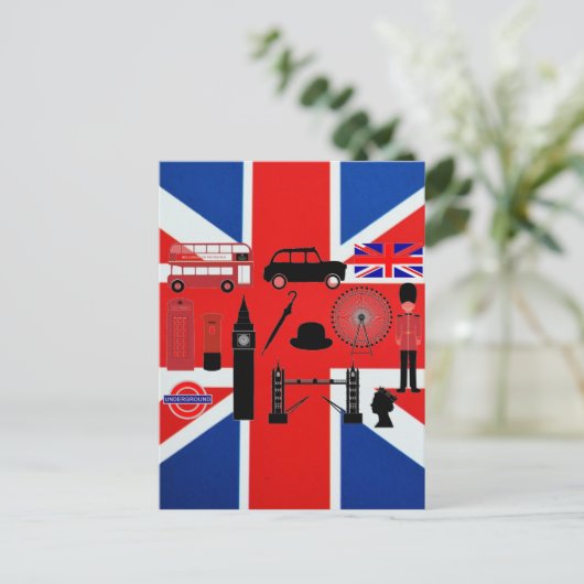 Carte postale Londres (Debout devant)