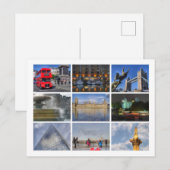 Carte Postale Londres (Devant / Derrière)