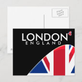 Carte Postale Londres (Devant / Derrière)