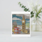 Carte postale Londres (Debout devant)