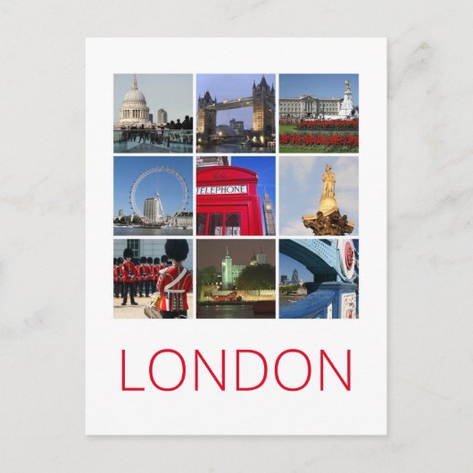 Carte Postale Londres (Devant)