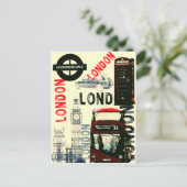 Carte postale Londres (Debout devant)