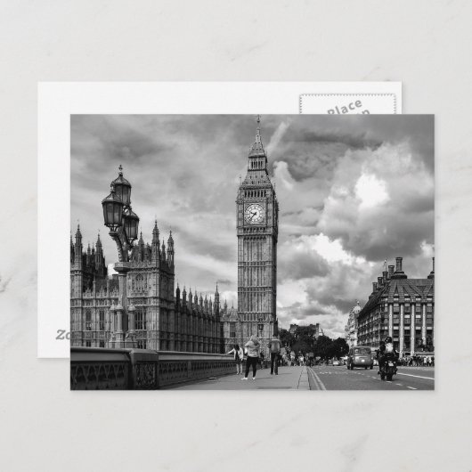 Carte Postale Londres (Devant / Derrière)