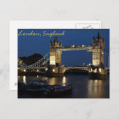 Carte postale Londres (Devant / Derrière)