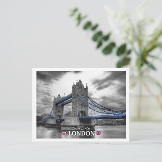 Carte postale "LONDRES" (Debout devant)