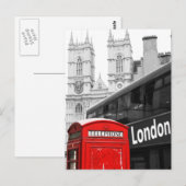 Carte Postale Londres (Devant / Derrière)