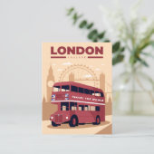 CARTE POSTALE LONDRES (Debout devant)