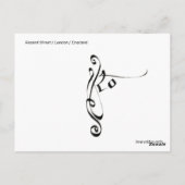 Carte Postale Londres (Dos)