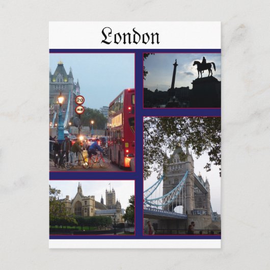 Carte Postale Londres (Devant)