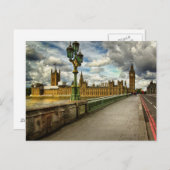 Carte Postale Londres (Devant / Derrière)