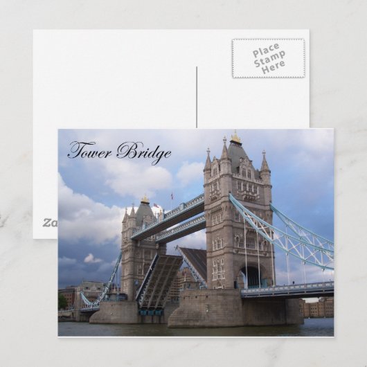 Carte Postale Londres (Devant / Derrière)