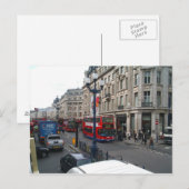 Carte Postale Londres (Devant / Derrière)