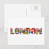 Carte Postale Londres (Devant / Derrière)