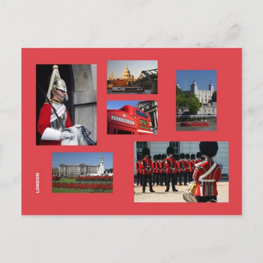 Carte postale Londres (Devant)