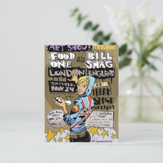 Carte postale Londres (Debout devant)