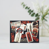 Carte postale Londres (Debout devant)