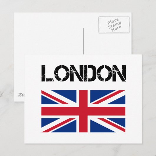 Carte Postale Londres (Devant / Derrière)