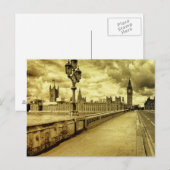 Carte Postale Londres (Devant / Derrière)