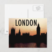 Carte Postale Londres (Devant / Derrière)