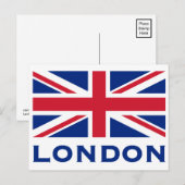 Carte Postale Londres (Devant / Derrière)