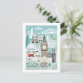 Carte postale Londres (Debout devant)