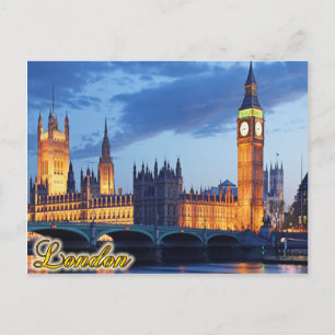 Carte postale Londres