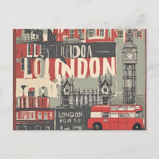 Carte Postale Londres (4) (Devant)