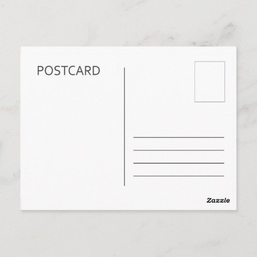 Carte postale Londres, Angleterre (Dos)