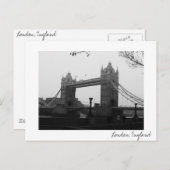 Carte postale Londres, Angleterre (Devant / Derrière)