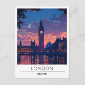 Carte Postale Londres Angleterre (Devant)