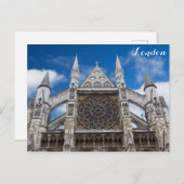 Carte Postale Londres Angleterre Abbaye de Westminster Photo (Devant / Derrière)