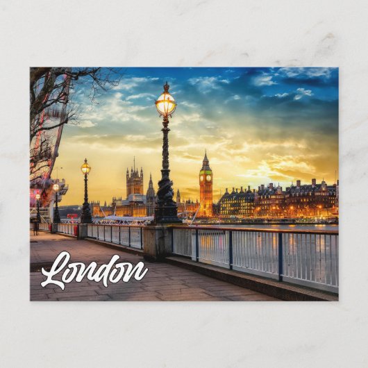 Carte Postale Londres, Angleterre | Big Ben (Devant)