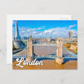 Carte Postale Londres, Angleterre, Royaume-Uni (Devant / Derrière)