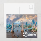 Carte Postale Londres, Angleterre, Royaume-Uni (Devant / Derrière)