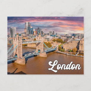 Carte Postale Londres, Angleterre, Royaume-Uni