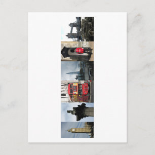 Carte Postale Londres Angleterre sites touristiques