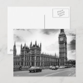 Carte Postale Londres Big Ben (Devant / Derrière)