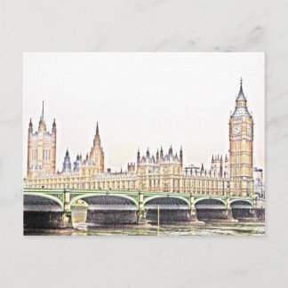 Carte Postale LONDRES classique