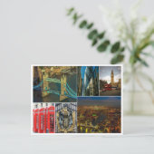 Carte Postale londres collage ville-du-uk (Debout devant)