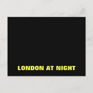 Carte Postale Londres De Nuit