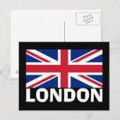 Carte Postale Londres en blanc (Devant / Derrière)