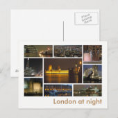 Carte Postale Londres en images multiples (Devant / Derrière)