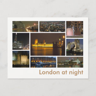 Carte Postale Londres en images multiples